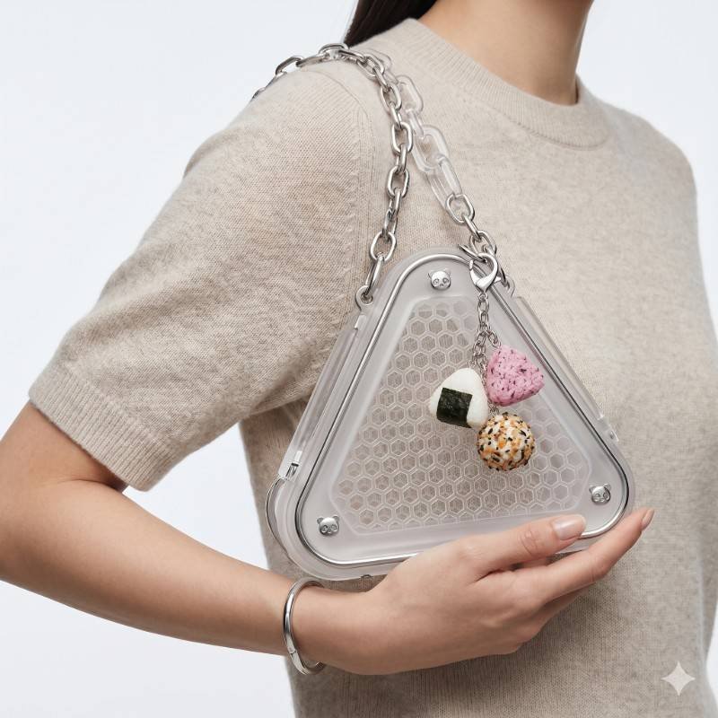 Sushi Mold Rice Ball Mold Set, Include 4 Pieces Triangle Sushi Mold 1 Piece Sushi Rice Shape Maker - view 2