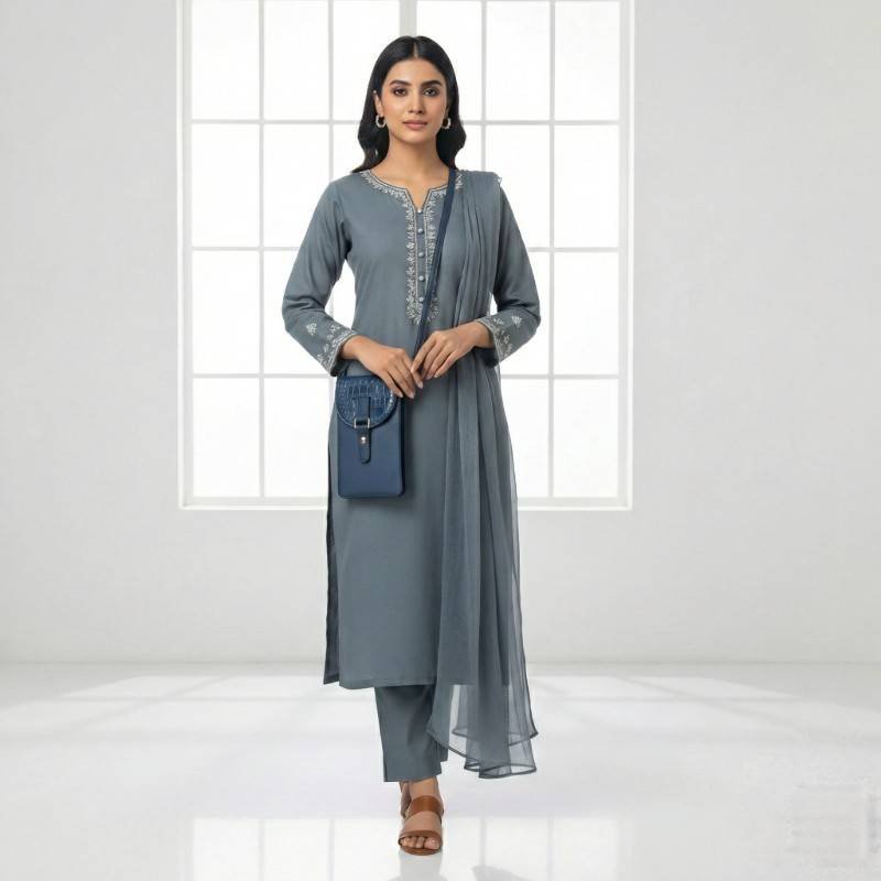 Navy Blue Mobile Crossbody - view 2