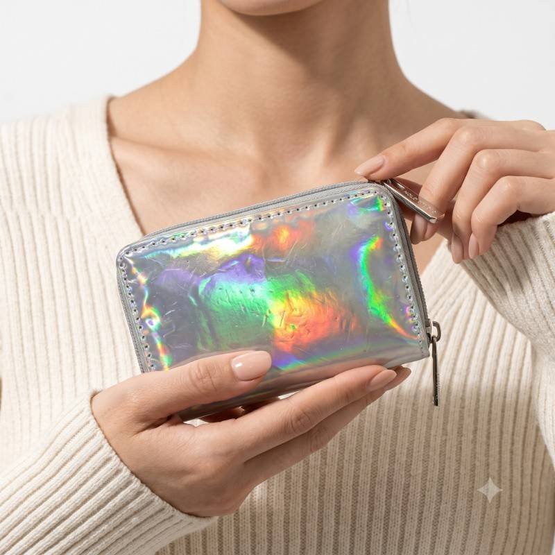 Decent look Holographic wallet - view 2