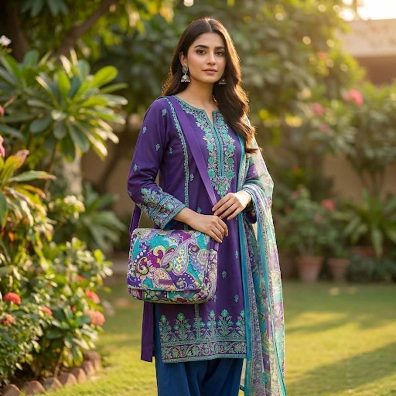 Vera Bradley coded Branded Crossbody Bag - view 2