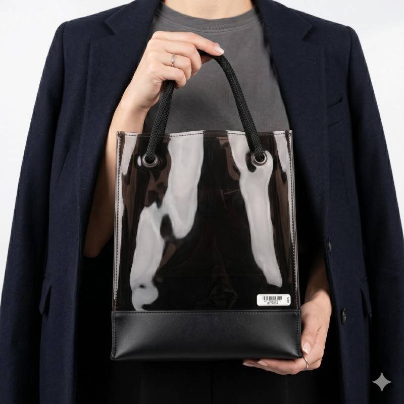 Beautiful Transparent Handbag - view 2