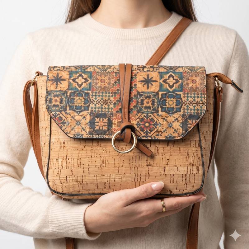 Beautiful stylish cork crossbody - view 2