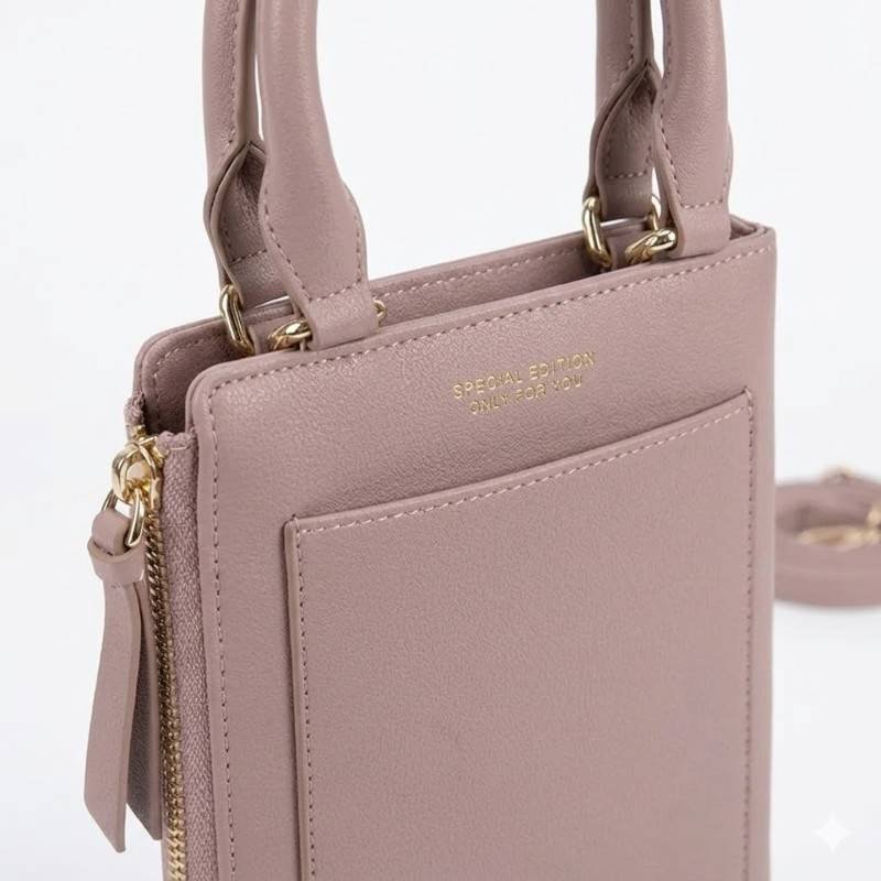 Slim Korean-Design Multi-Compartment Phone Bag & Wallet - view 2