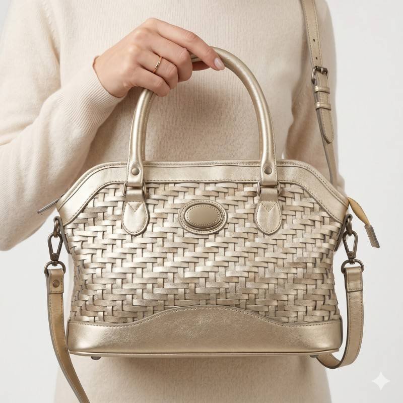 Patricia Nash Discovery Washed Woven Leather - view 2