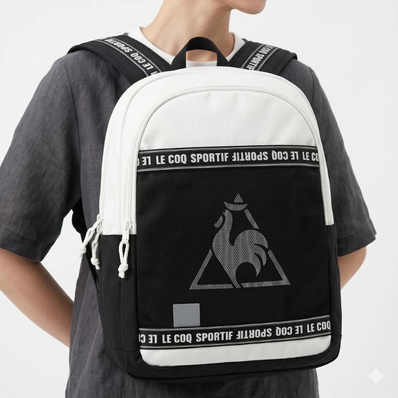 Le Coq Sportif branded backpack - view 2