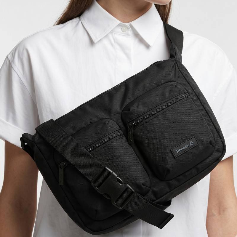 Black Reebook branded Crossbody  - view 2
