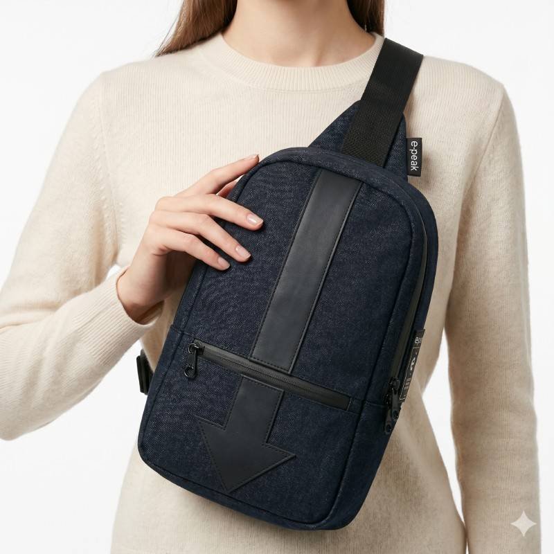 ēpeak branded sling bag - view 2
