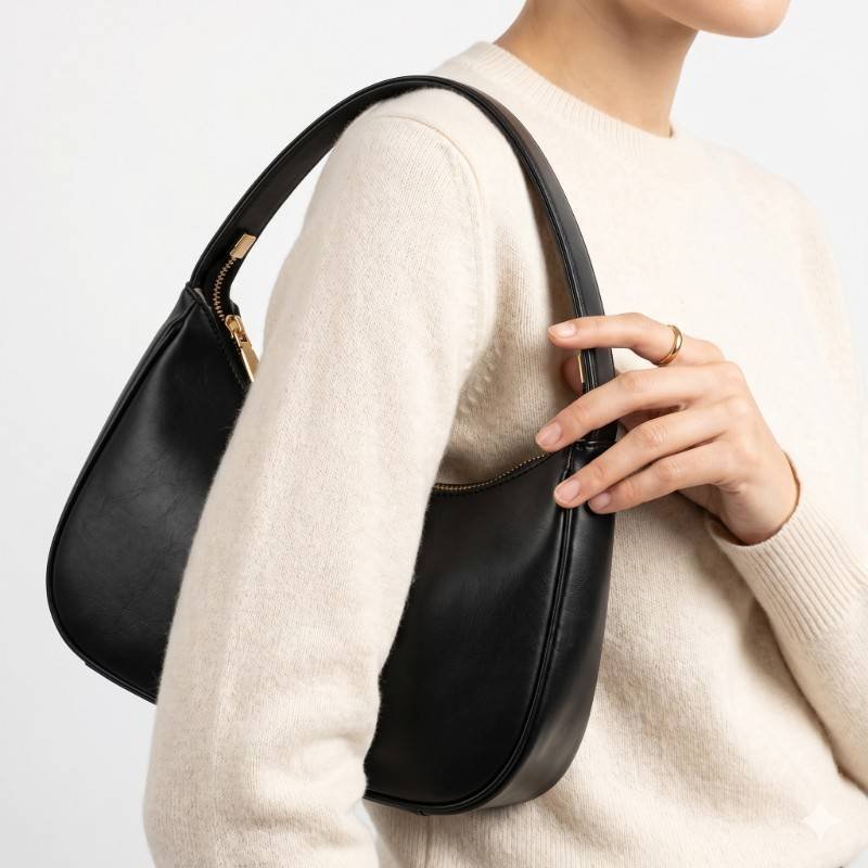 Decent look black hand carry+Shoulder Carry bag - view 2