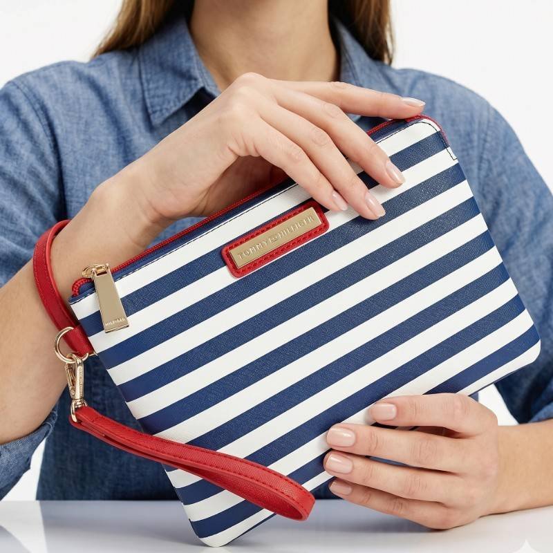 Tommy Hilfiger Branded wristlet pouch 10/09 condition  - view 2