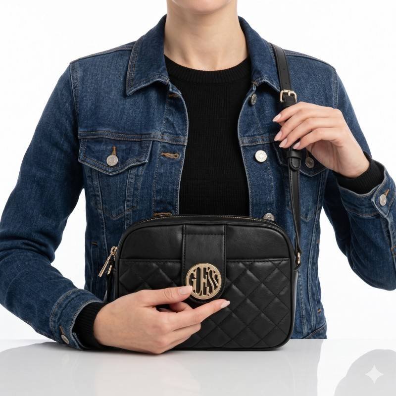 Guess premium quality branded coded crossbody - view 2