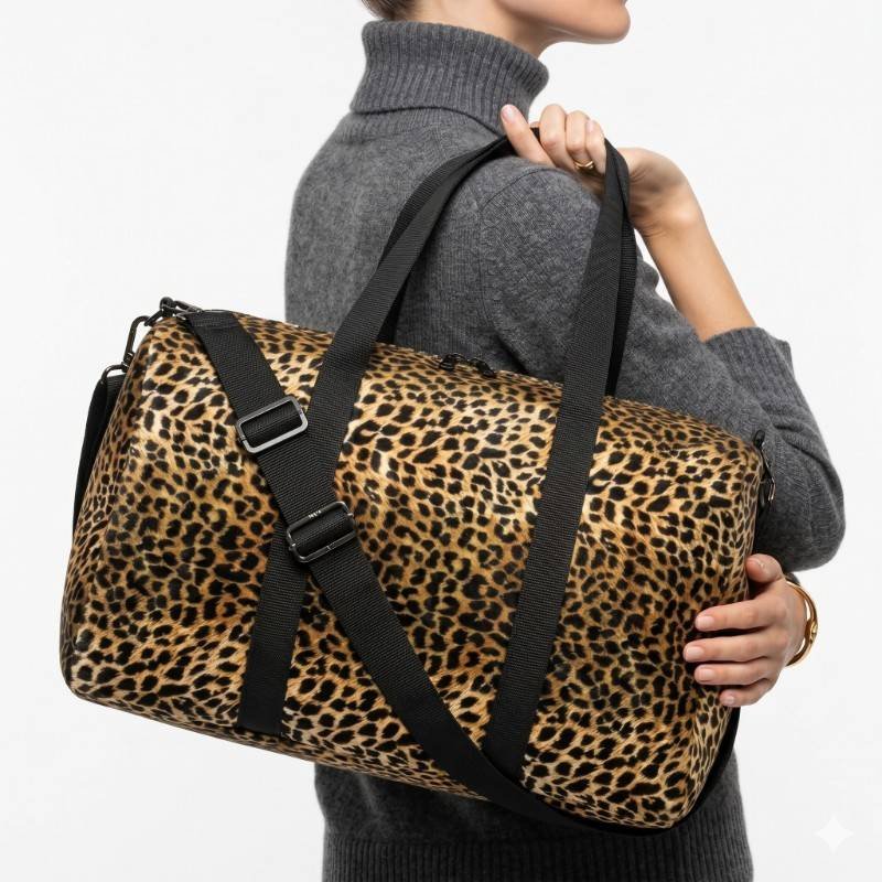 Mimco Leopard Canyon Duffle Bag. - view 2