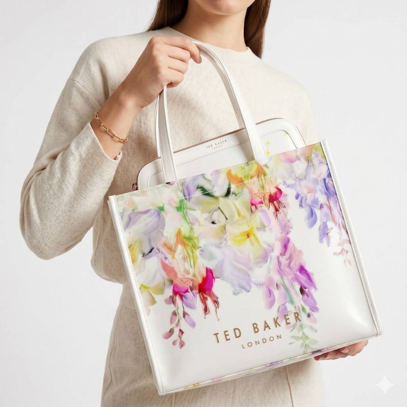 Ted baker London "Hanging Garden" shopper bag with clutch - view 2