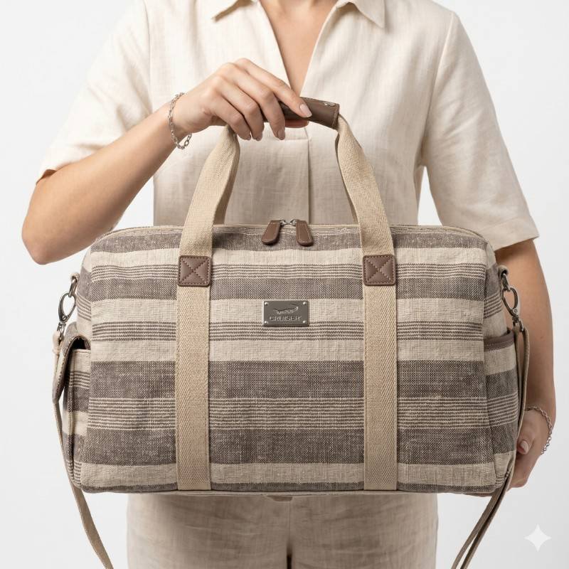 Hand carry+ cross body crocodile cruiser tote bag - view 2