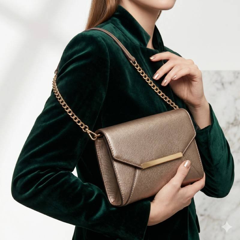 Pradox London show shimmer cross body bag - view 2