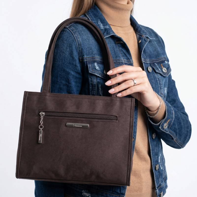 Decent look black Hand bag - view 2