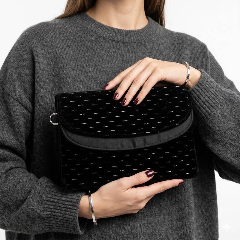 Black marciano by guess zion clutch - view 2