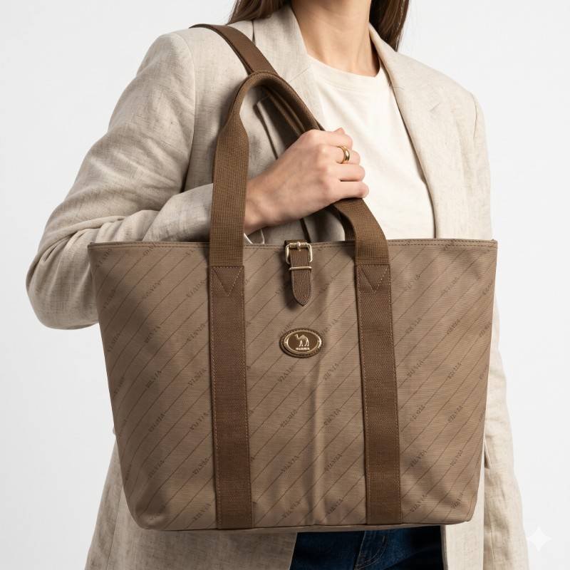 brown U.S. Polo Assn. tote bag - view 2
