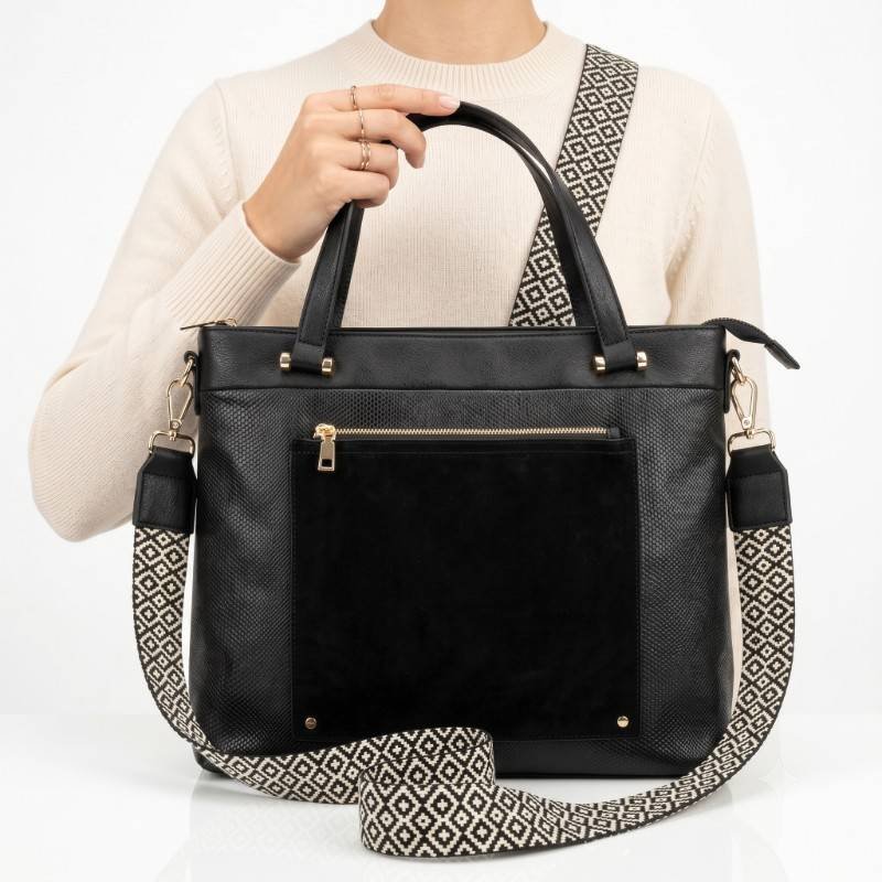 black Limelight tote bag - view 2