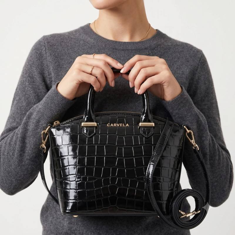 Carvela Black Jessica Mini Tote Bag fe - view 2