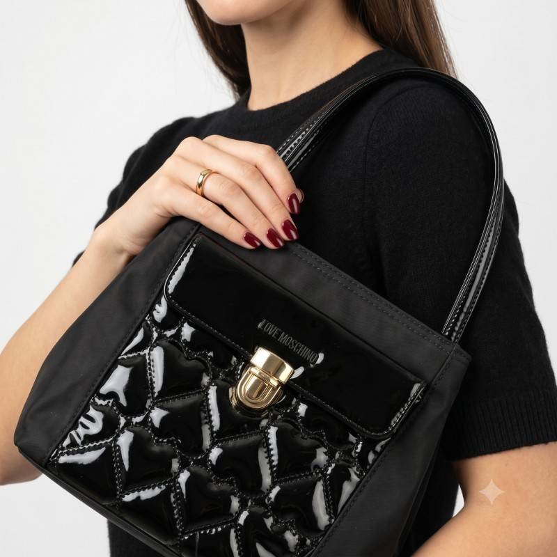Love Moschino jelly leather handbag - view 2