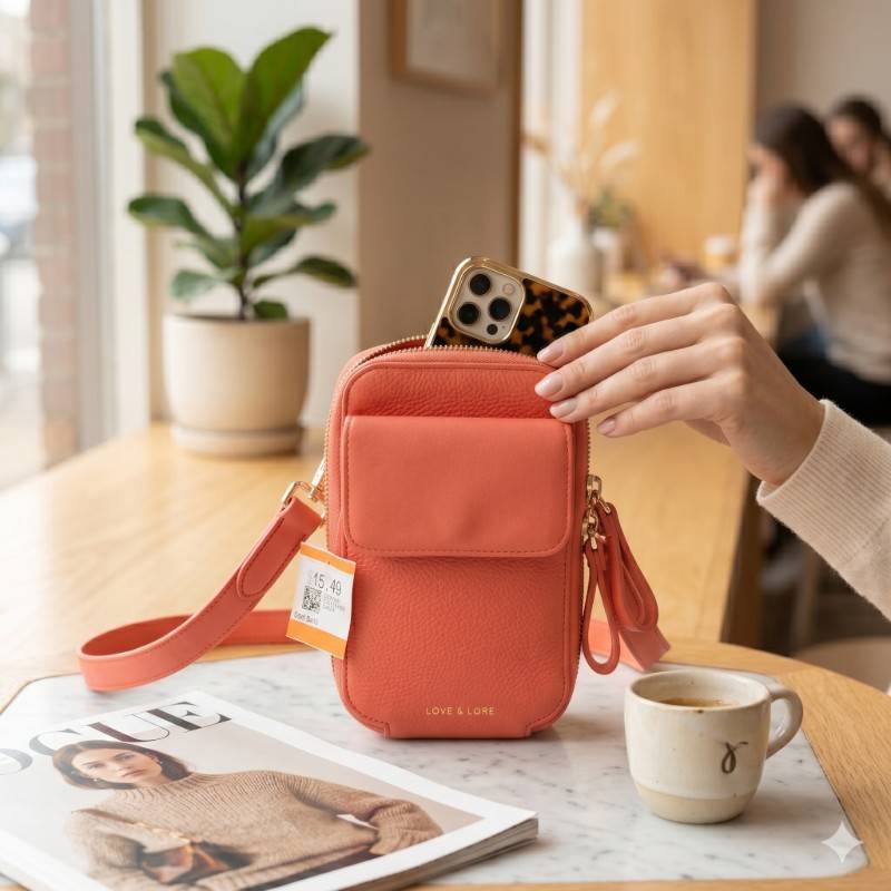 Love & lore branded mobile crossbody - view 2