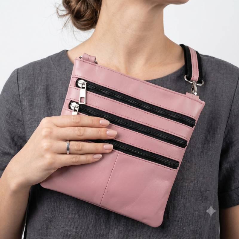 powder pink Big Star crossbody bag - view 2
