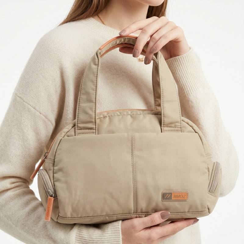 beige Nere coated toiletry+ Mother bag - view 2