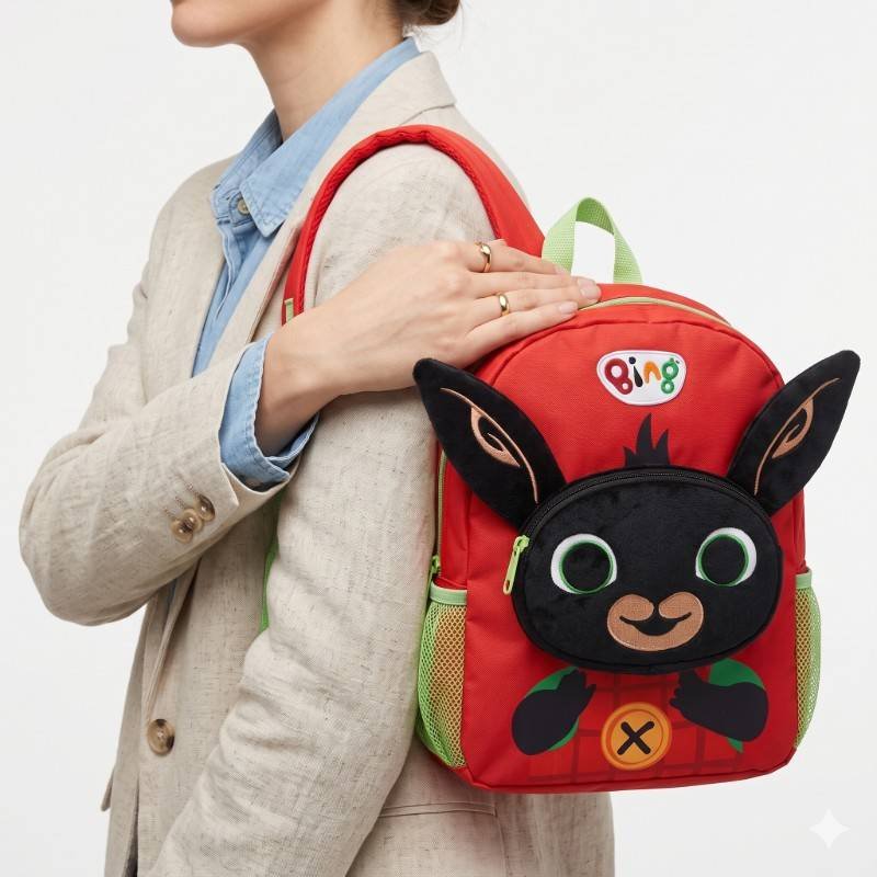 red Character Bing 3D Backpack - view 2