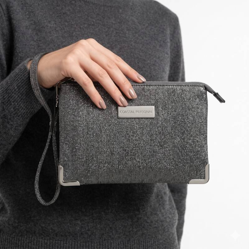 Dorothy perkins branded wristlet pouch - view 2