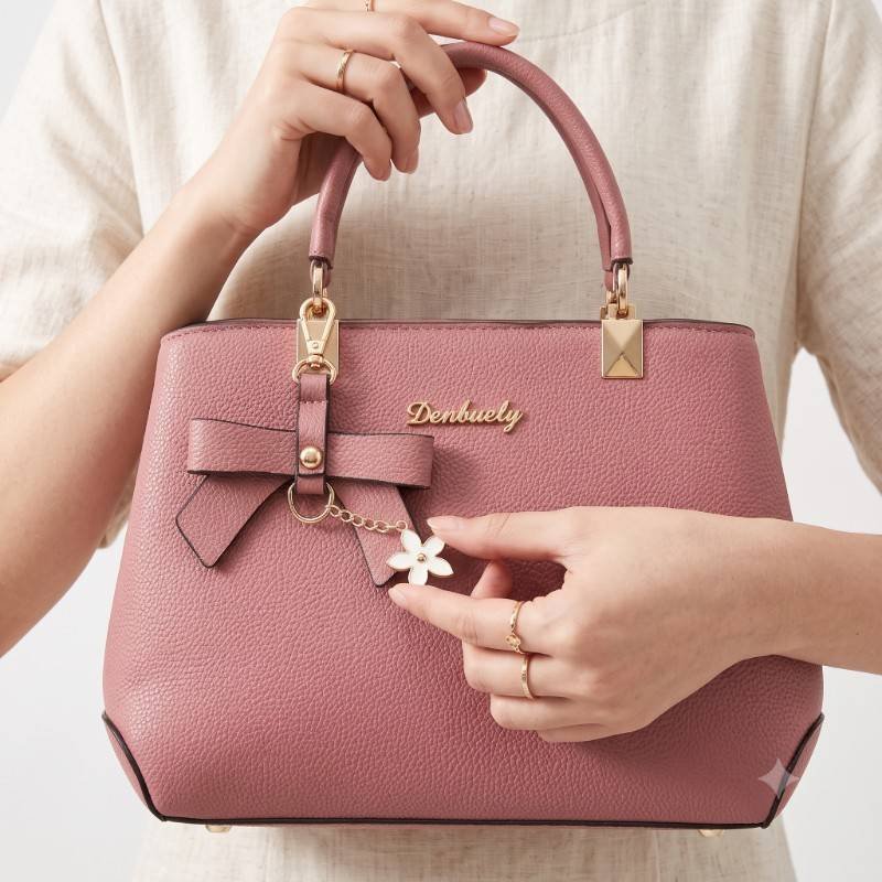Power pink beautiful stylish handbag - view 2