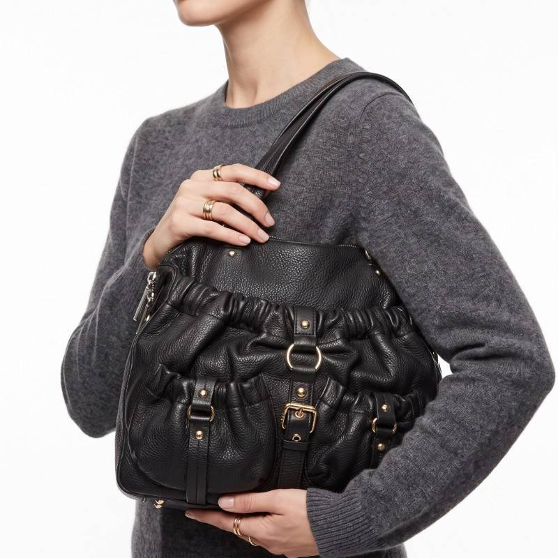  Michael kors jenning hobo original leather coded hand bag - view 2