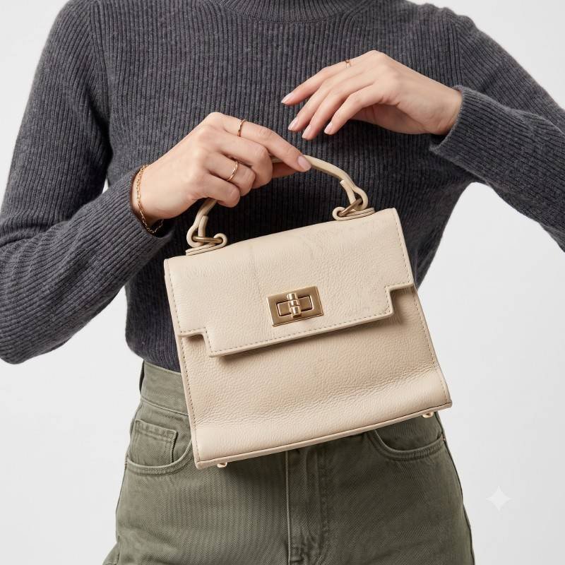 Furla  Mini Leather Top Handle Bag 10/9 condition - view 2