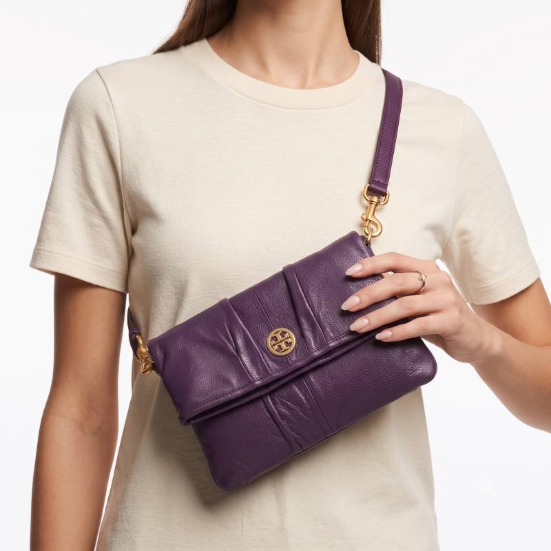 Tory Burch authentic Leather handbag +crossbody - view 2