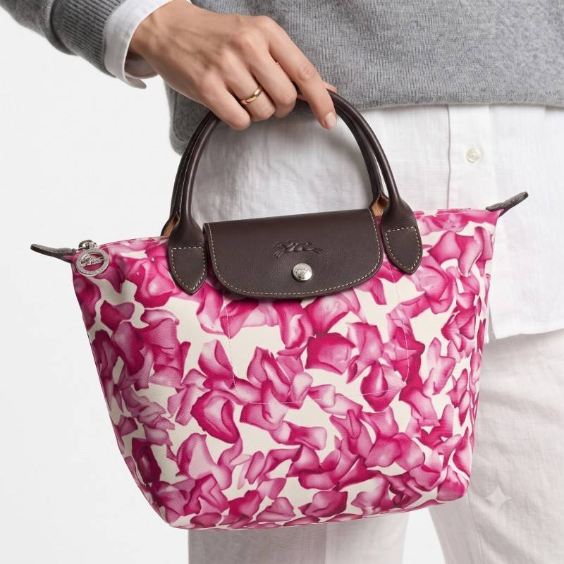 Longchamp branded original Le Pliage canvas bag  - view 2