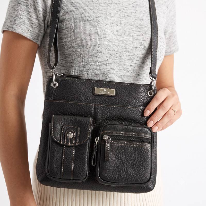 Rosetti black multiple pockets Crossbody  - view 2