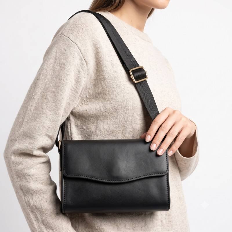 A new day leather crossbody bag - view 2
