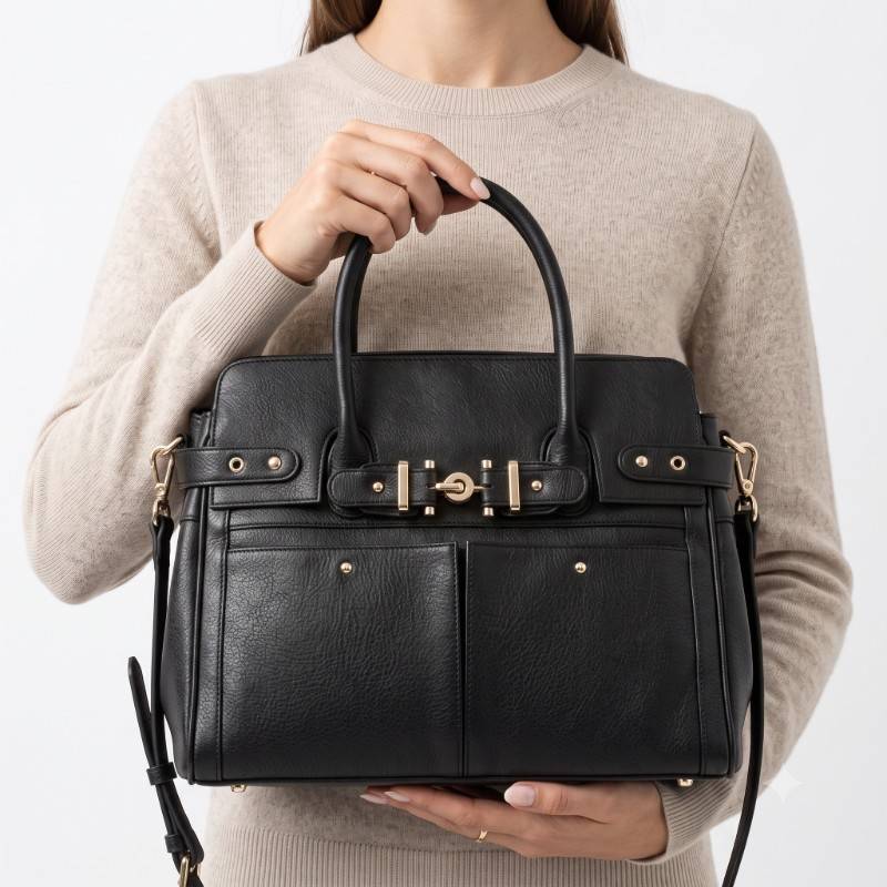 Just fab big size beautiful hand /laptop bag - view 2
