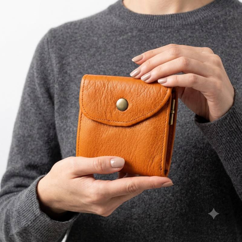 Beautiful leather wallet - view 2
