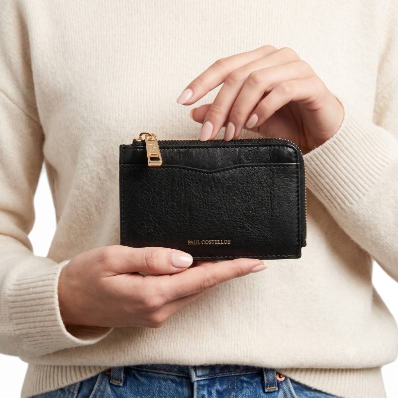 Paul Costelloe Genuine Leather Card Holder & Zip Coin Purse - view 2