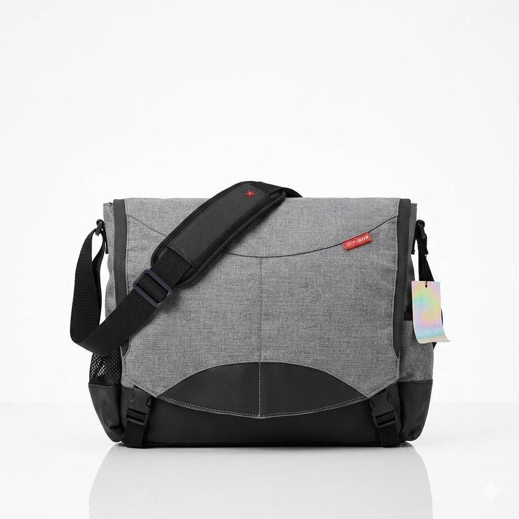 Grey skip Hop Travelling Bag