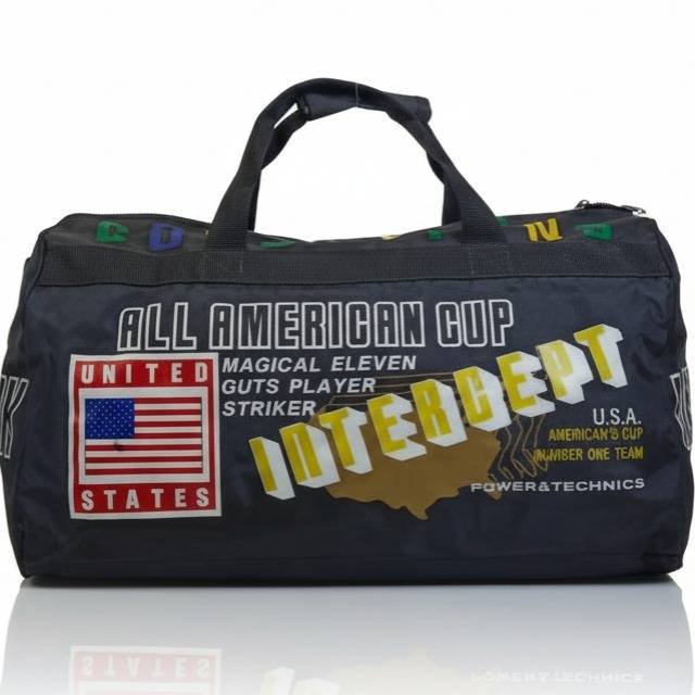 Black USA Travelling Bag