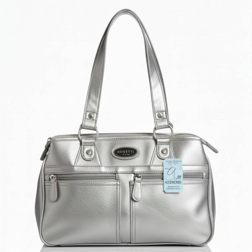 Rosetti Silver  Coded Hand purse