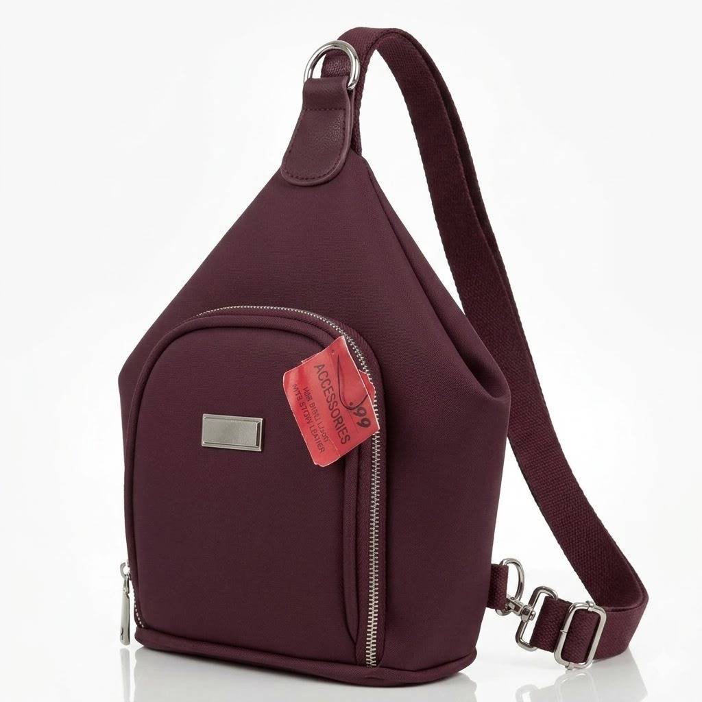 Beautiful Stylish Triangle-Shaped girl Sling Crossbody Bag