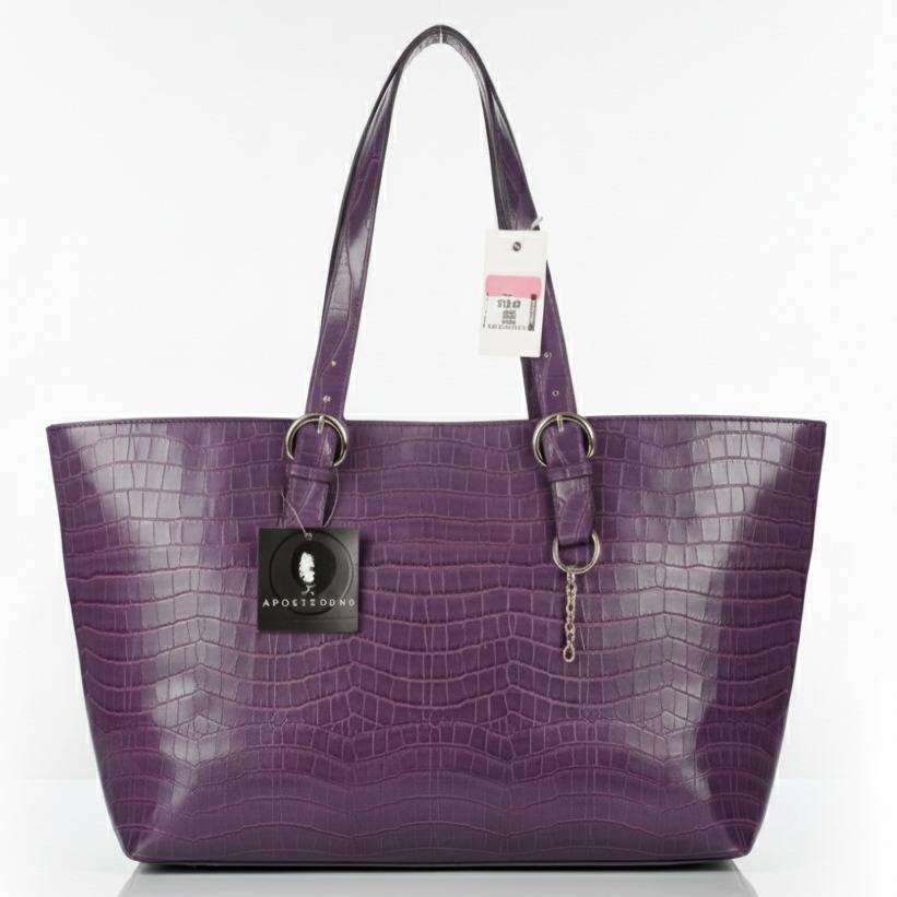 Apostrophe Crocodile leather Tote bag