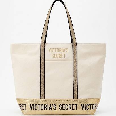 Victoria's secret coaded Branded Tote Bag