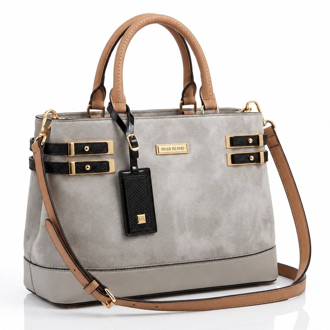 High quality stylish River island branded coded Hand bag