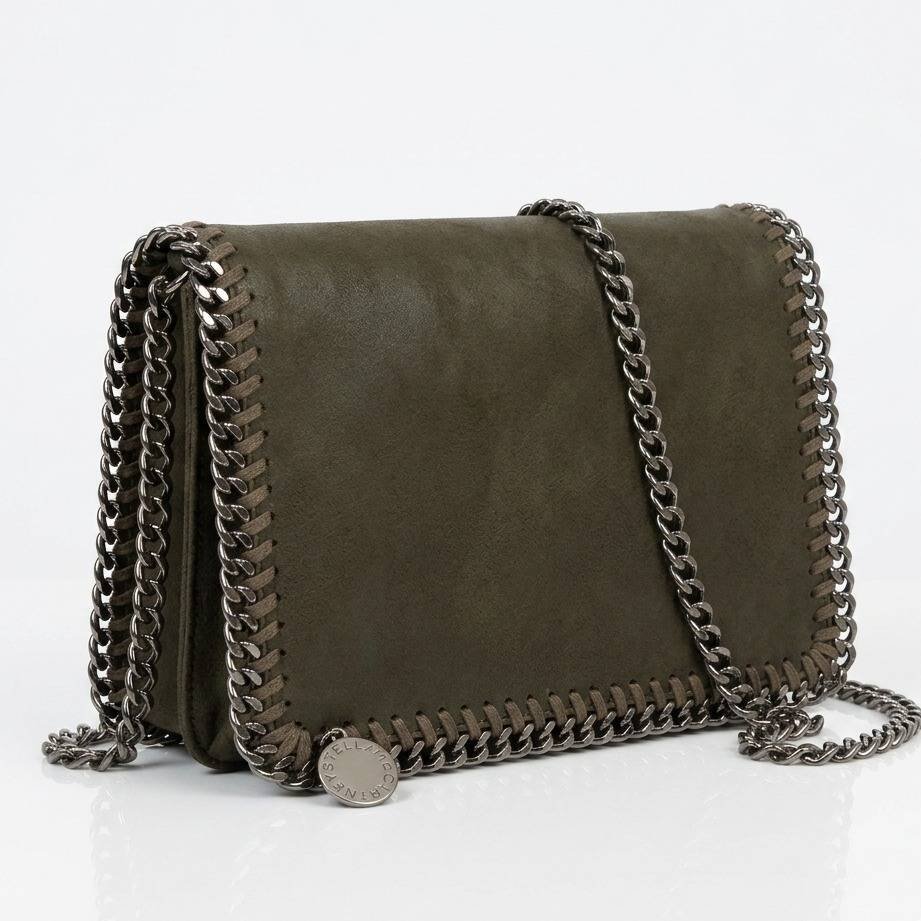 Stella McCartney Falabella bag featuring a characteristic braided chain